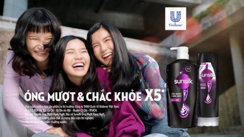 Chiến lược marketing của Sunsilk theo mô hình 4P